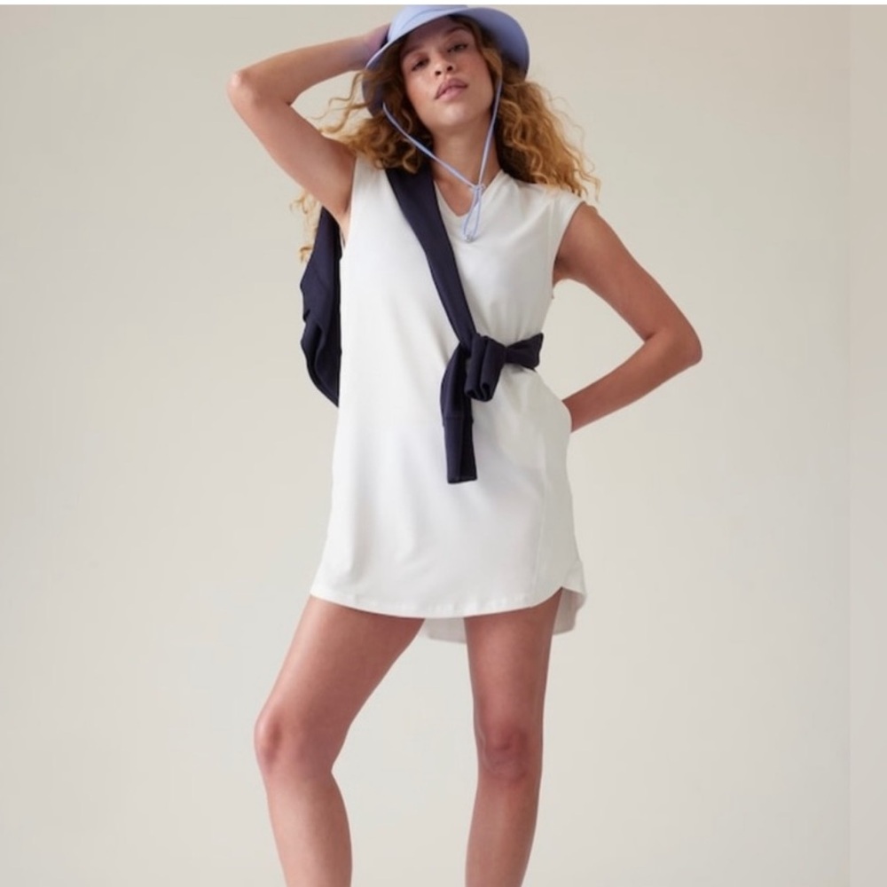 Athlete White Pacifica Dress